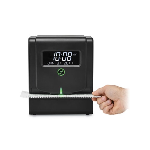 Lathem 1500E Digital Display outlet Electronic Time Clock + Accessories