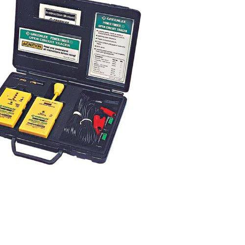 Greenlee Power Finder Open Circuit Tracers 2008 SEPTLS3322008