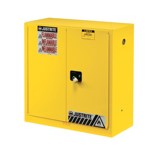 Justrite Yellow Safety Cabinets for Flammables - 894520 - 400-894520 ...