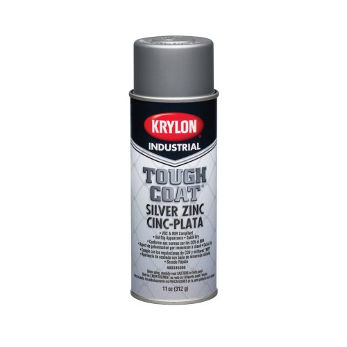 Krylon Industrial Krylon Tough Coat Silver Zinc Paints A00345007