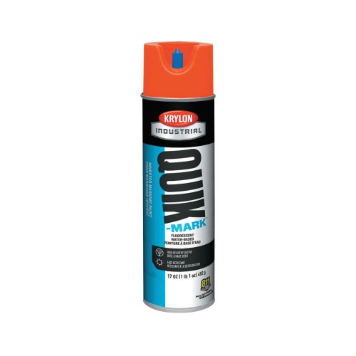 Krylon Industrial Krylon Quik-Mark Fluorescent Inverted Marking Paints ...