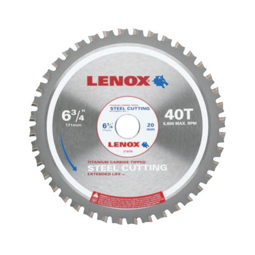 Stanley Products Lenox Metal Cutting Circular Saw Blades ...