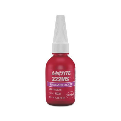 Loctite 222MS Threadlockers, Low Strength/Small Screw 135333 442135333
