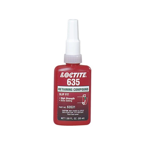 Loctite 635 Retaining Compound, High Strength/Slow Cure - 63531 - 442 ...