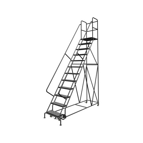 Louisville Ladder GSW Series Steel Rolling Warehouse Ladder w