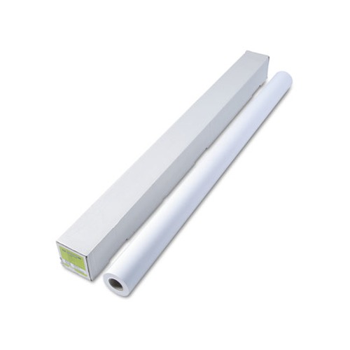 HP DesignJet Large Format Paper For Inkjet Prints, 4.7 Mil, 24" X 150 Ft, White (C1860A