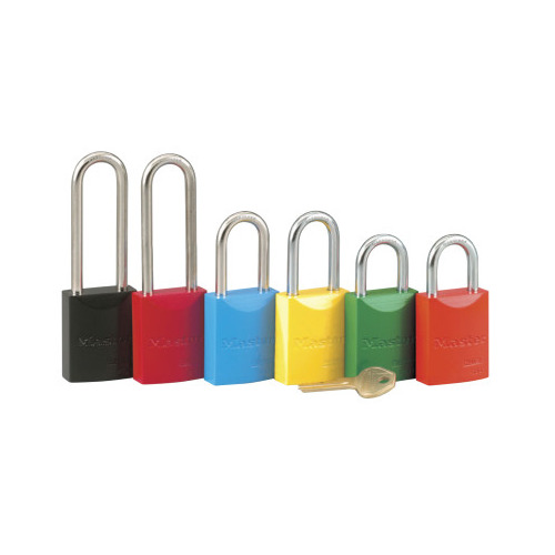 Master Lock Pro Series High Visibility Aluminum Padlocks - 6835LFYLW ...