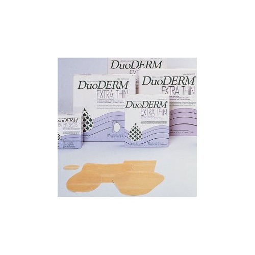 Convatec DuoDerm Extra Thin Hydrocolloid Dressing 3" x 3" Strip - 51187901  - Shoplet.com