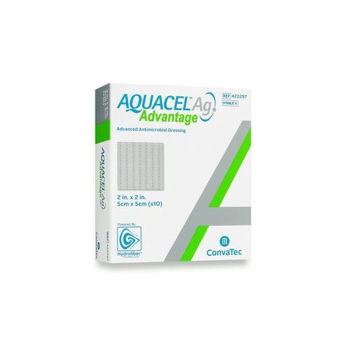 Aquacel Ag Advantage Dressing, 2 x 2 inch