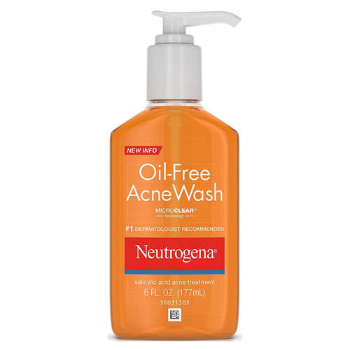 Johnson & Johnson Neutrogena Oil-Free Acne Wash, 6 fl oz - 5301710 ...