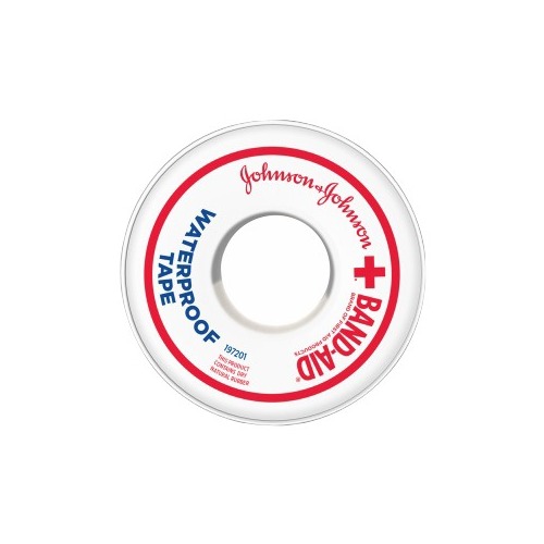 Johnson & Johnson Waterproof Adhesive Tape 1" x 10 yds. 53111615500