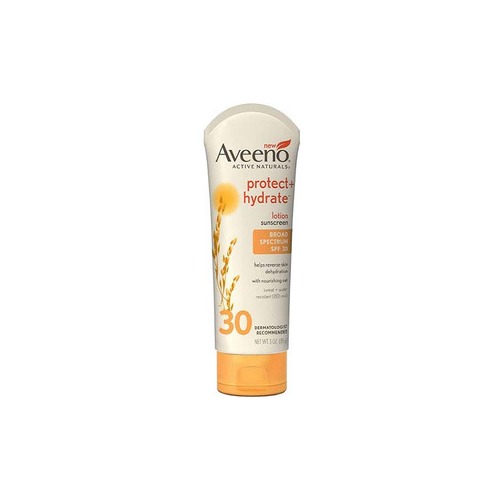 Johnson & Johnson Aveeno Active Naturals Protect + Hydrate Sunblock SPF ...