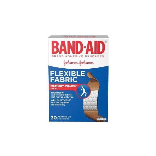 Band-Aid Brand flexible Fabric Adhesive Bandages for Wound Care