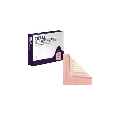 Kciusa TIELLE Essential Silicone Foam Dressing, 57/8" x 57/8
