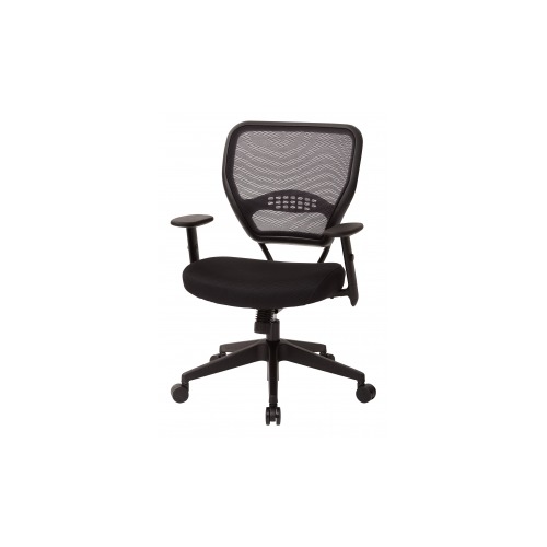 Office Star Black Screen Back Chair