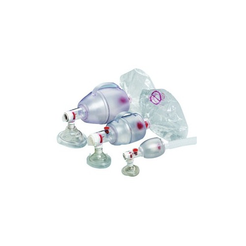 Cardinal Health AMBU Bag SPUR II Resuscitator with Adult Mask & Oxygen