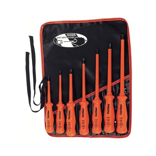 Proto 7 Pc. Insulated Screwdriver Sets 9507 SEPTLS5779507
