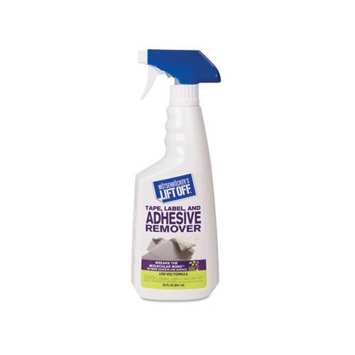Tape, Label and Adhesive Remover, 22 oz Trigger Spray, 6/Carton