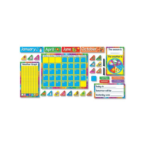 Trend Year Around Calendar Bulletin Board Set - TEPT8096 - Shoplet.com