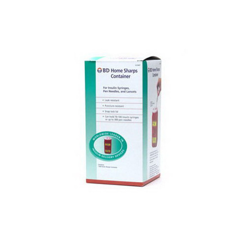 BD Home Sharps Container 1.4 Quarts, Each 58323487