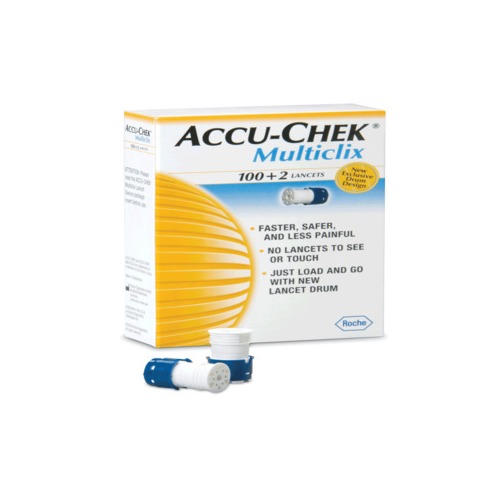 Roche Diagnostics Corp ACCUCHEK Multiclix Lancet Drum 30G (102 count
