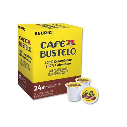 Cafe Bustelo 100 Percent Colombian K Cups GMT6107 Shoplet