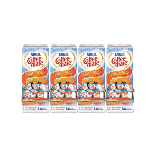 Coffee-Mate 11000372 0.38 oz Liquid Coffee Creamer Mini-Cups - Original (360/Carton)  