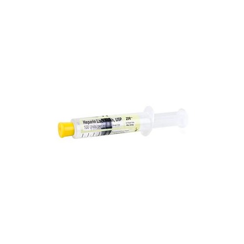 Medline Heparin Pre-Filled Catheter Flush Syringe 100U 5 to 10 mL 