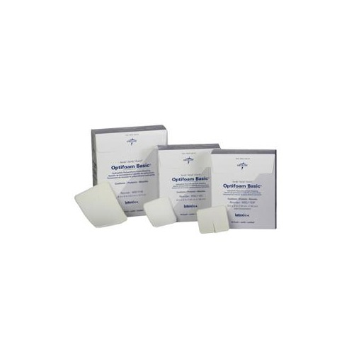 Medline Optifoam Basic Non-Adhesive Dressing 4" x 5" - 60MSC1145 -  Shoplet.com