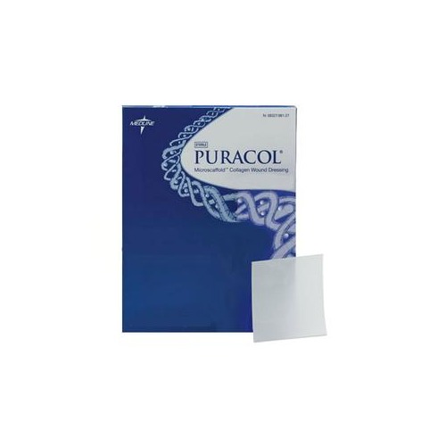 Medline Puracol Collagen Dressing 4" x 4-1/4" - 60MSC8544 - Shoplet.com