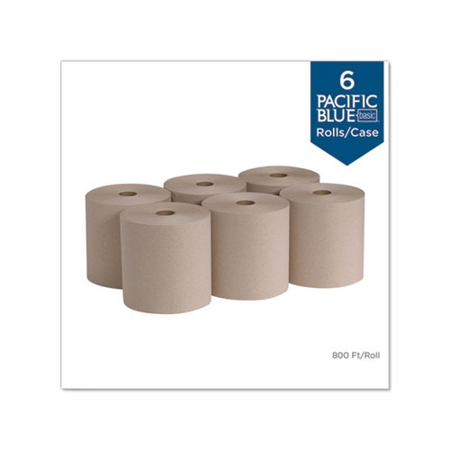 Boardwalk Brown Paper Towels - 6 Rolls