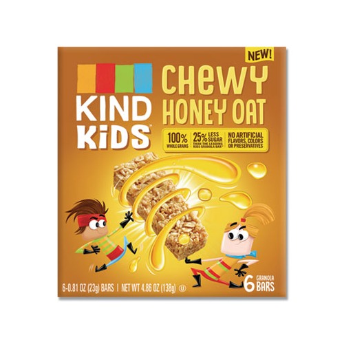 Kind Kids Bars Chewy Honey Oat KND25989