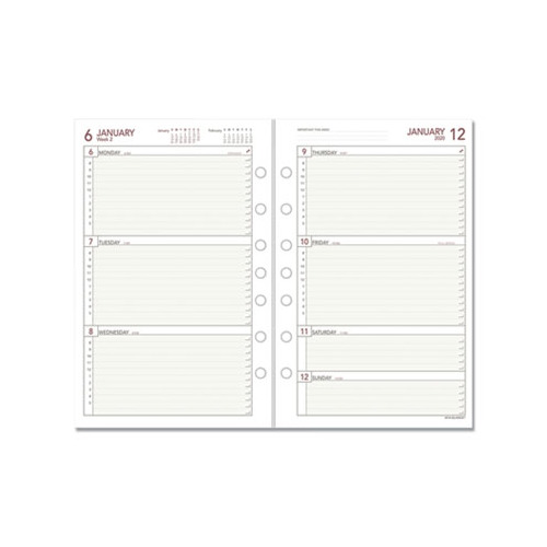DAY RUNNER,INC. Weekly Planning Pages Refill - DRN061285Y - Shoplet.com