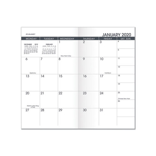 AtaGlance Pocket Size Monthly Planner Refill AAG7090610