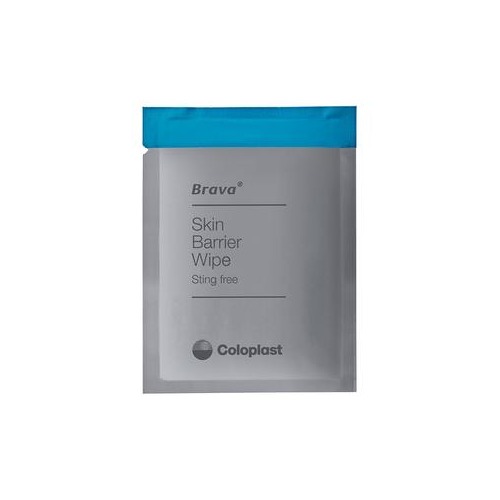 Coloplast Inc Brava Skin Barrier Wipe, Sting-Free, Alcohol-Free,  Silicone-Based - 62120215 
