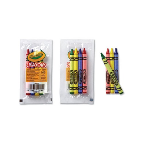 Bulk Crayon Cello-Wrapped 3-Packs