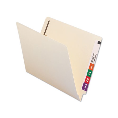 Universal Reinforced End Tab File Folders with Two Fasteners UNV13120