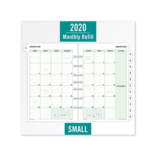 DAYTIMER'S INC. Monthly Classic Refill DTM87229