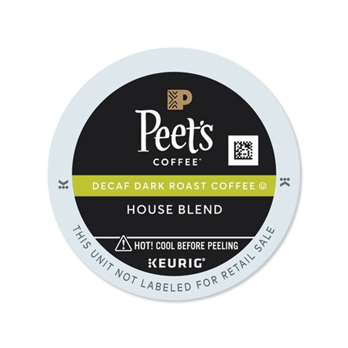 Peet's decaf outlet coffee k cups