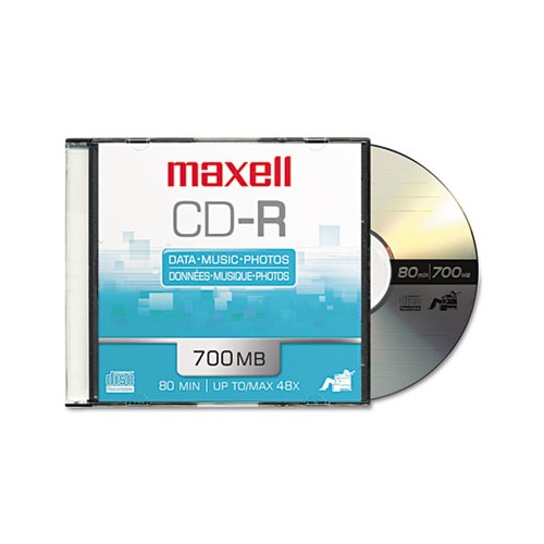 Maxell CD-R Discs - MAX648210 - Shoplet.com