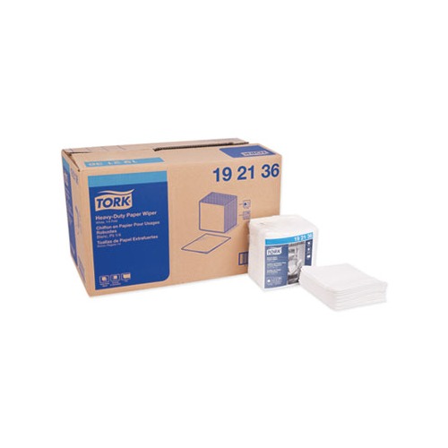 Tork Heavy-Duty Paper Wiper 1/4 Fold - TRK192136 - Shoplet.com