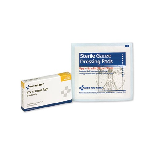FIRST AID ONLY, INC. Gauze Pads FAO3014