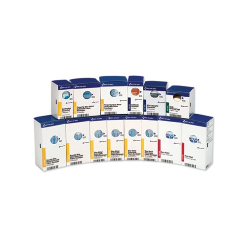 SmartCompliance Restaurant First Aid Cabinet Refill, 214 Pieces SmartCompliance Restaurant First Aid Cabinet Refill, 214 Pieces