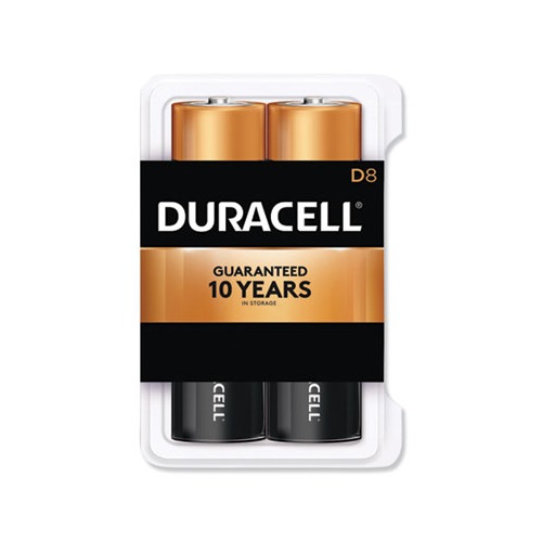 Duracell CopperTop Alkaline D Batteries - DURMN13RT8Z 