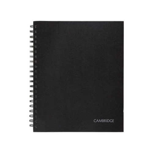 Mead Hardbound Notebook w/ Pocket - MEA06100 - Shoplet.com