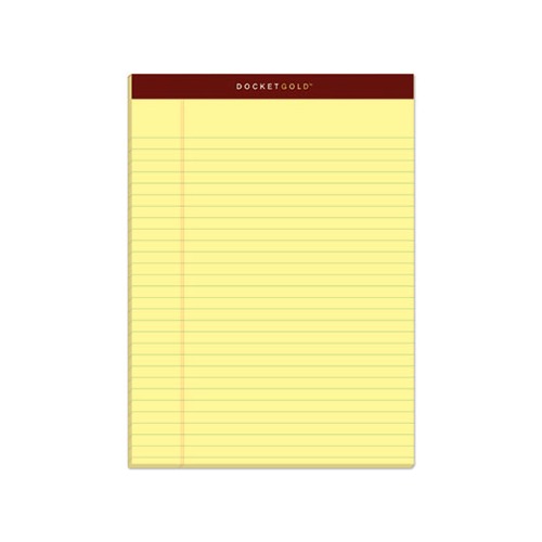 Tops Docket Gold Ruled Perforated Pads - TOP63950 - Shoplet.com