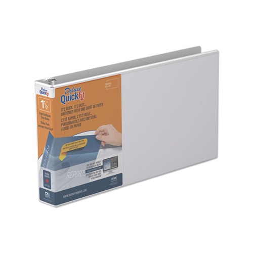 Stride, Inc. QuickFit Landscape Spreadsheet Round Ring View Binder ...