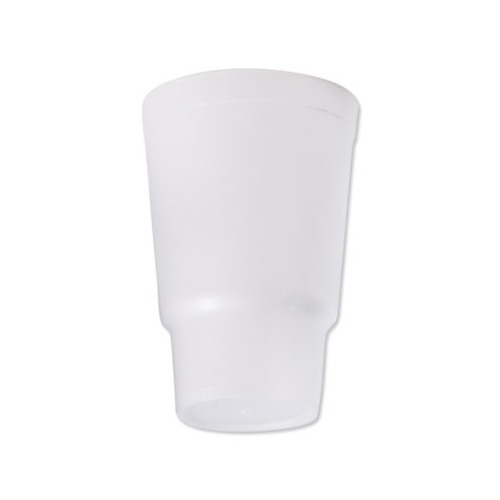 Dart Foam Drink Cups, 16 oz, White, 20/Bag, 25 Bags/Carton