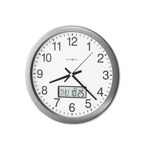 Chronicle Wall Clock with LCD Inset, 14 Chronicle Wall Clock with LCD Inset, 14