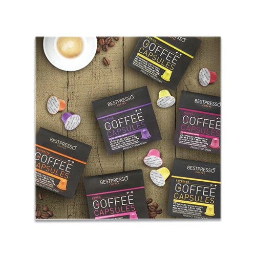 Bestpresso Single Serve Coffee Capsules Variety Pack Coffee Pods